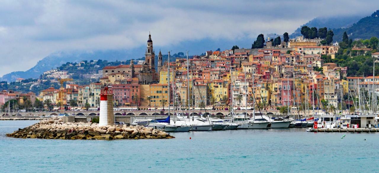 Appartement Le Valmont Menton Dış mekan fotoğraf