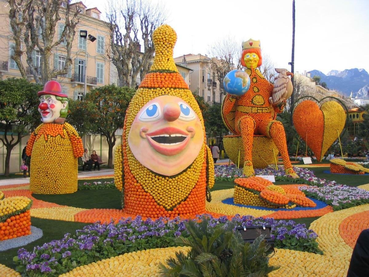 Appartement Le Valmont Menton Dış mekan fotoğraf